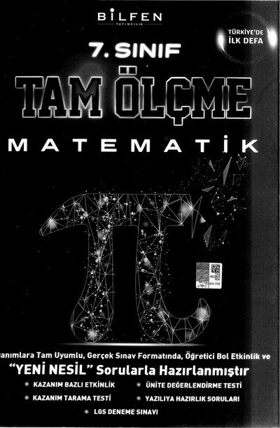 TAM ÖLÇME MATEMATİK Fotokopinci -