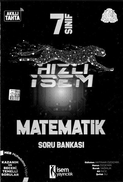 HIZLI İSEM MATEMATİK SORU BANKASI Fotokopinci -