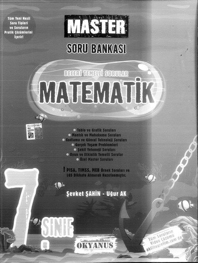 MASTER SORU BANKASI MATEMATİK