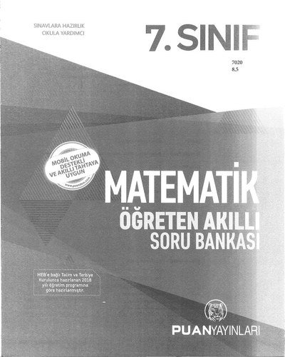 MATEMATİK ÖĞRETEN AKILLI SORU BANKASI Fotokopinci -