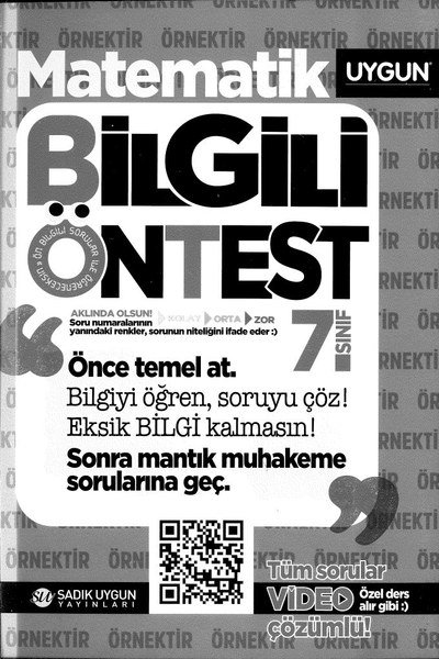 MATEMATİK BİLGİLİ ÖNTEST