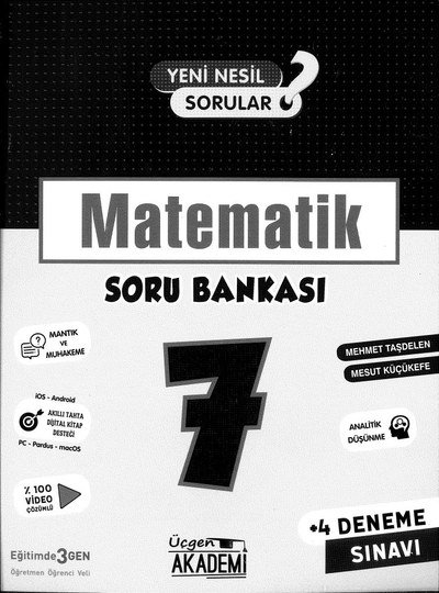 MATEMATİK SORU BANKASI Fotokopinci -