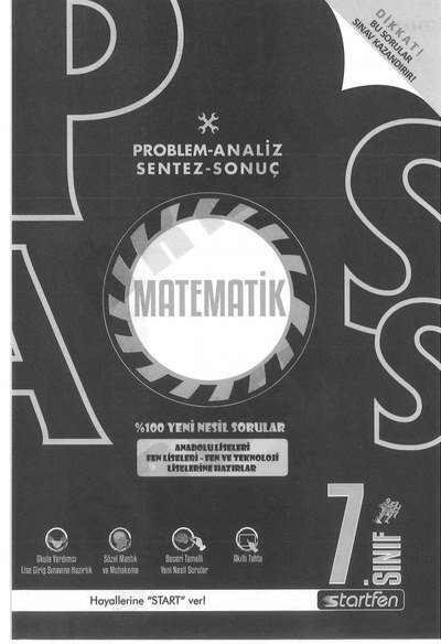 PROBLEM ANALİZ SENTEZ SONUÇ MATEMATİK Fotokopinci -