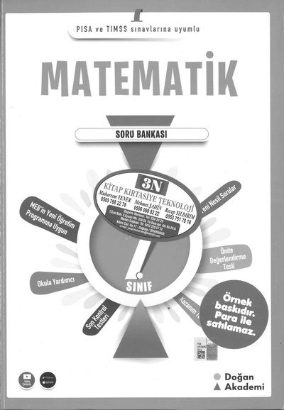MATEMATİK SORU BANKASI Fotokopinci -