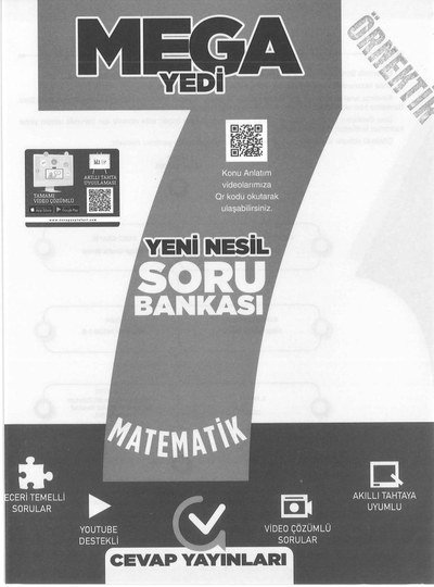 MEGA YEDİ YENİ NESİL SORU BANKASI MATEMATİK