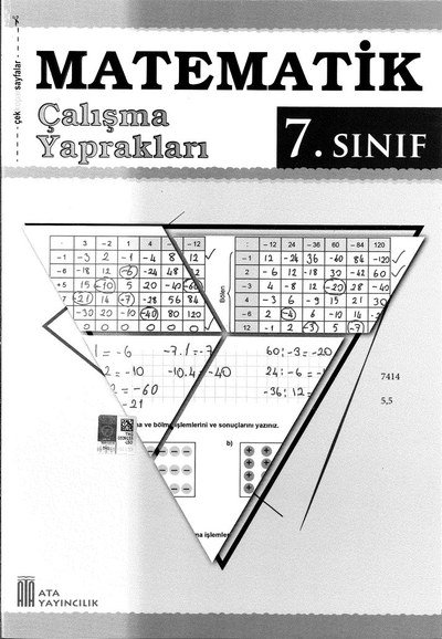 MATEMATİK ÇALIŞMA YAPRAKLARI