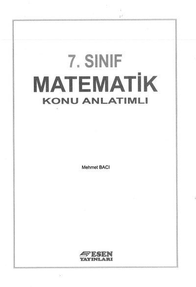 MATEMATİK KONU ANLATIMLI Fotokopinci -