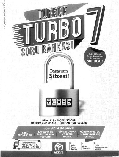 TÜRKÇE TURBO SORU BANKASI Fotokopinci -