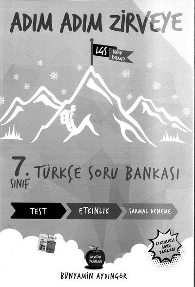 ADIM ADIM ZİRVEYE TÜRKÇE SORU BANKASI Fotokopinci -