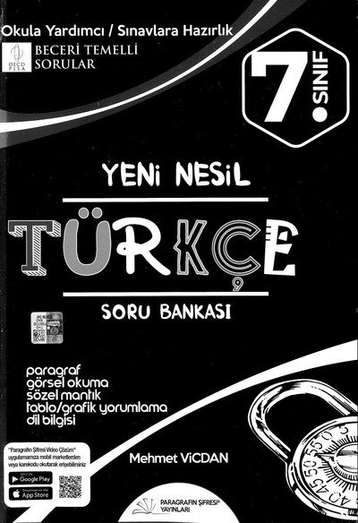 OKULA YARDIMCI BECERİ TEMELLİ TÜRKÇE SORU BANKASI