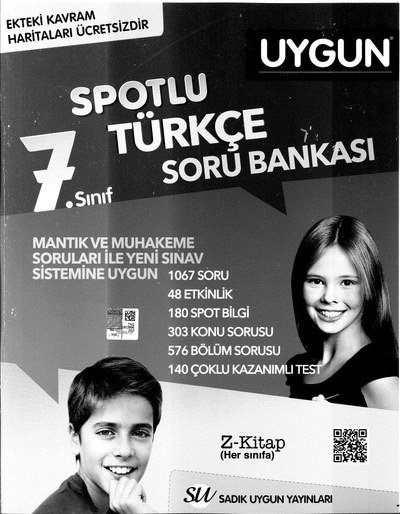 SPOTLU TÜRKÇE SORU BANKASI