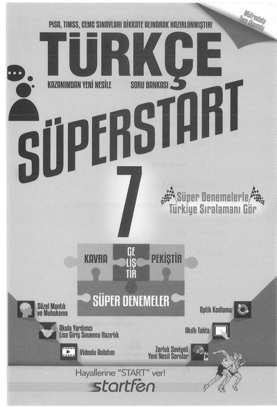 TÜRKÇE SÜPERSTART Fotokopinci -