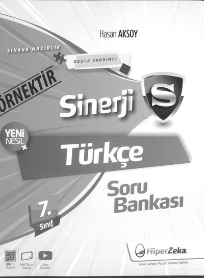 SİNERJİ TÜRKÇE SORU BANKASI Fotokopinci -