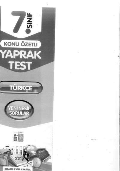 KONU ÖZETLİ YAPRAK TEST TÜRKÇE Fotokopinci -