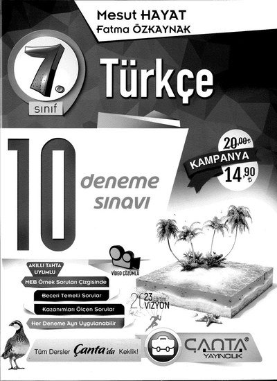 TÜRKÇE 10 DENEME Fotokopinci -