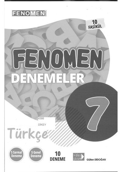 FENOMEN DENEMELER TÜRKÇE 10 DENEME Fotokopinci -