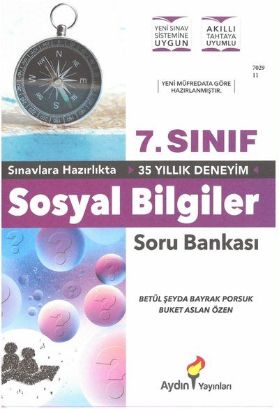 SOSYAL BİLGİLER SORU BANKASI Fotokopinci -