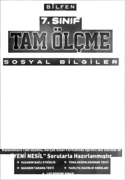 TAM ÖLÇME SOSYAL BİLGİLER