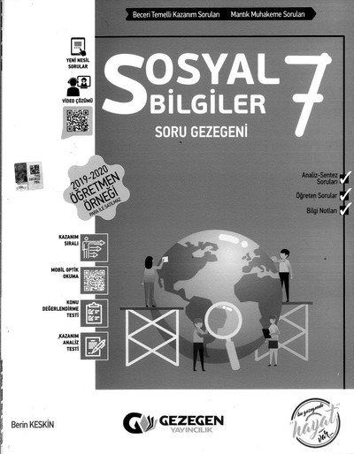 SOSYAL BİLGİLER SORU GEZEGENİ