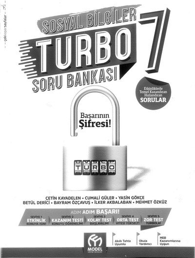 SOSYAL BİLGİLER TURBO SORU BANKASI Fotokopinci -