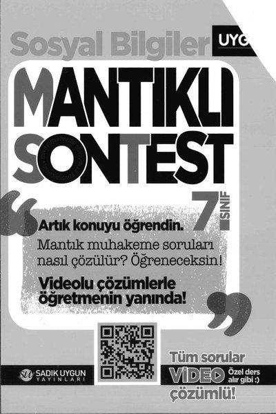 SOSYAL BİLGİLER MANTIKLI SON TEST