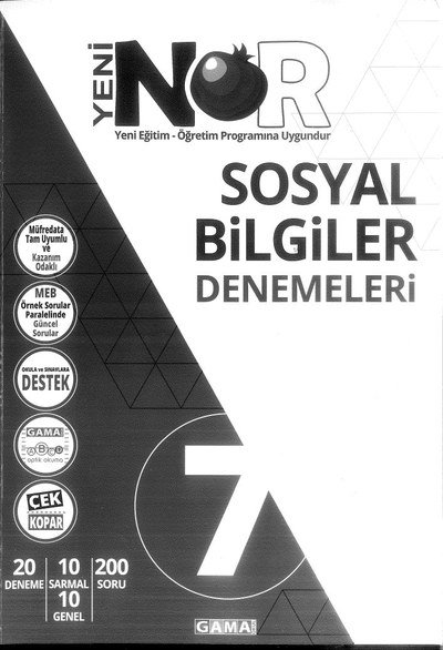 SOSYAL BİLGİLER DENEMELERİ