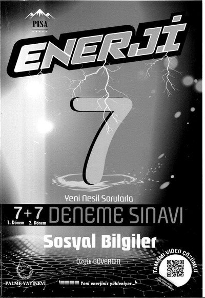 ENERJİ 7+7 DENEME SINAVI SOSYAL BİLGİLER Fotokopinci -