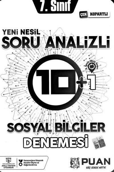 YENİ NESİL SORU ANALİZİ SOSYAL BİLGİLER DENEMESİ Fotokopinci -