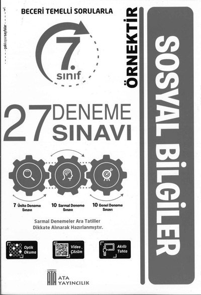 27 DENEME SINAVI SOSYAL BİLGİLER Fotokopinci -