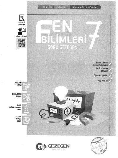 FEN BİLİMLERİ SORU GEZEGENİ Fotokopinci -