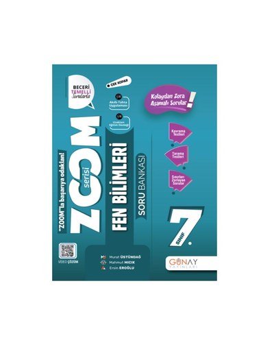 ZOOM SERİSİ FEN BİLİMLERİ SORU BANKASI