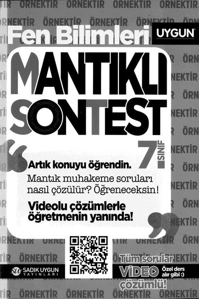 FEN BİLİMLERİ MANTIKLI SONTEST Fotokopinci -