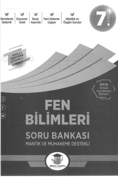 FEN BİLİMLERİ SORU BANKASI Fotokopinci -