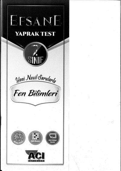 EFSANE YAPRAK TEST FEN BİLİMLERİ