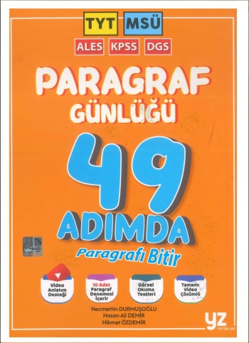 PARAGRAF GÜNLÜĞÜ 49 ADIMDA PARAGRAFI BİTİR Fotokopinci -