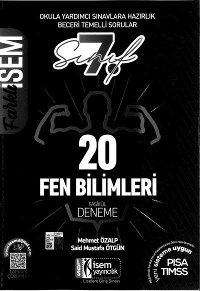 20 FEN BİLİMLERİ FASİKÜL DENEME Fotokopinci -