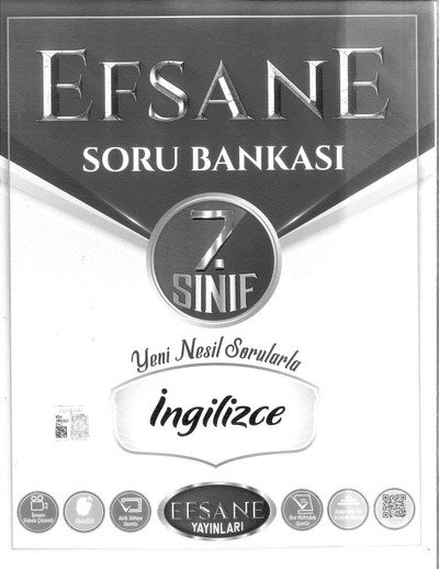 EFSANE SORU BANKASI YENİ NESİL SORULARLA İNGİLİZCE