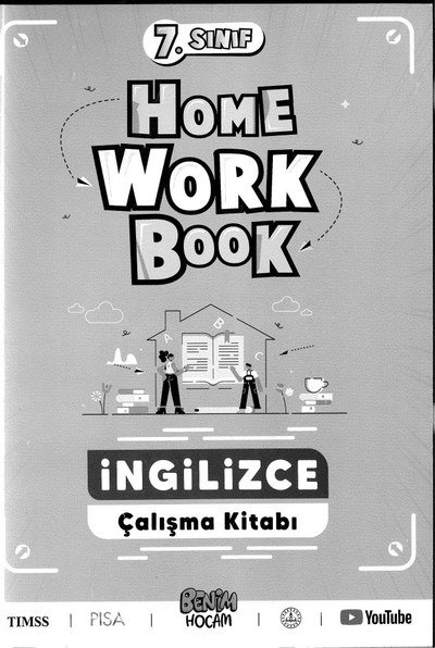 HOME WORK BOOK İNGİLİZCE ÇALIŞMA KİTABI Fotokopinci -