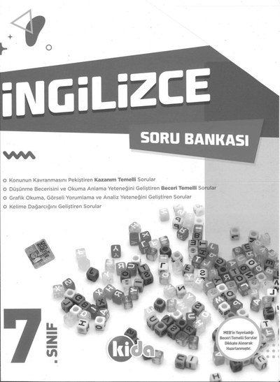 İNGİLİZCE SORU BANKASI Fotokopinci -