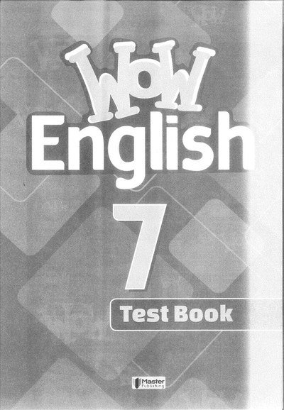 WOW ENGLISH TEST BOOK Fotokopinci -