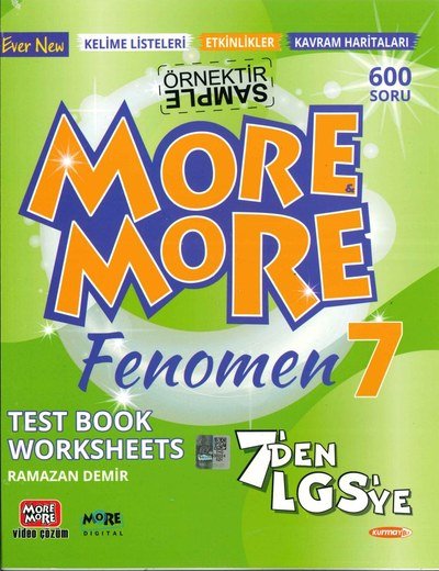 MORE MORE FENOMEN TEST BOOK WORKSHEETS