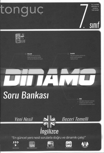 DİNAMO SORU BANKASI İNGİLİZCE