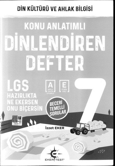 KONU ANLATIMLI DİN KÜLTÜRÜ VE AHLAK BİLGİSİ Fotokopinci -