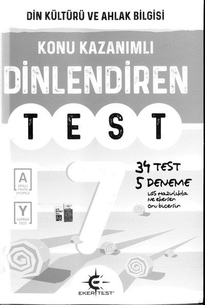 KONU KAZANIMLI DİN KÜLTÜRÜ VE AHLAK BİLGİSİ Fotokopinci -