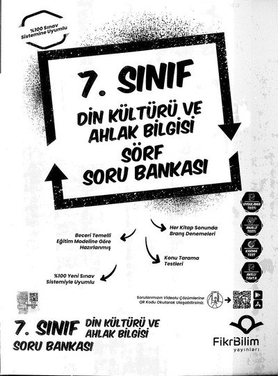 DİN KÜLTÜRÜ VE AHLAK BİLGİSİ SÖRF SORU BANKASI