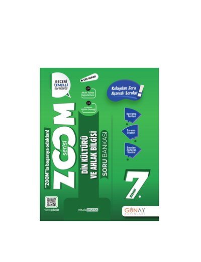 ZOOM SERİSİ DİN KÜLTÜRÜ VE AHLAK BİLGİSİ SORU BANKASI Fotokopinci -