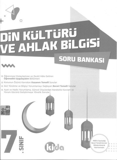 DİN KÜLTÜRÜ VE AHLAK BİLGİSİ SORU BANKASI