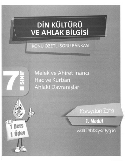 DİN KÜLTÜRÜ VE AHLAK BİLGİSİ KONU ÖZETLİ SORU BANKASI Fotokopinci -