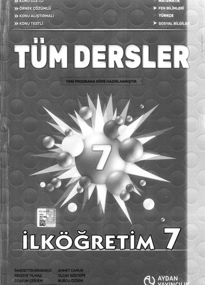 TÜM DERSLER SORU BANKASI İLKÖĞRETİM 7 Fotokopinci -