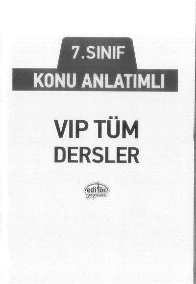 KONU ANLATIMLI VIP TÜM DERSLER